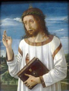 Bellini Christ bénissant - Musée du Louvre, wikicommons
