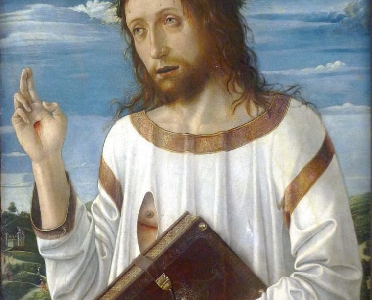 Bellini Christ bénissant - Musée du Louvre, wikicommons