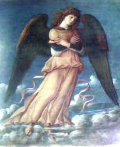 ange, photographié dans une église de Murano