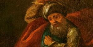 Peintre du 17e : Bileam und die Eselin
