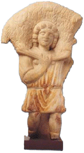 image chrétienne des premiers siècles : Christ en berger
