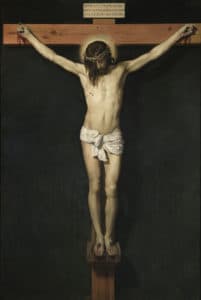 Christ crucifié (peinture de Vélasquez vers 1632)