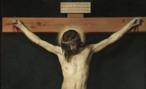 Christ crucifié (peinture de Vélasquez vers 1632)