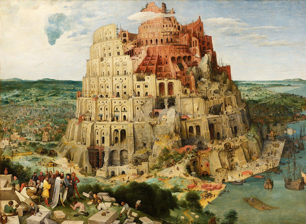 Pieter Brueghel l'ancien, 1543 - La tour de Babel Kunsthistorisches Museum