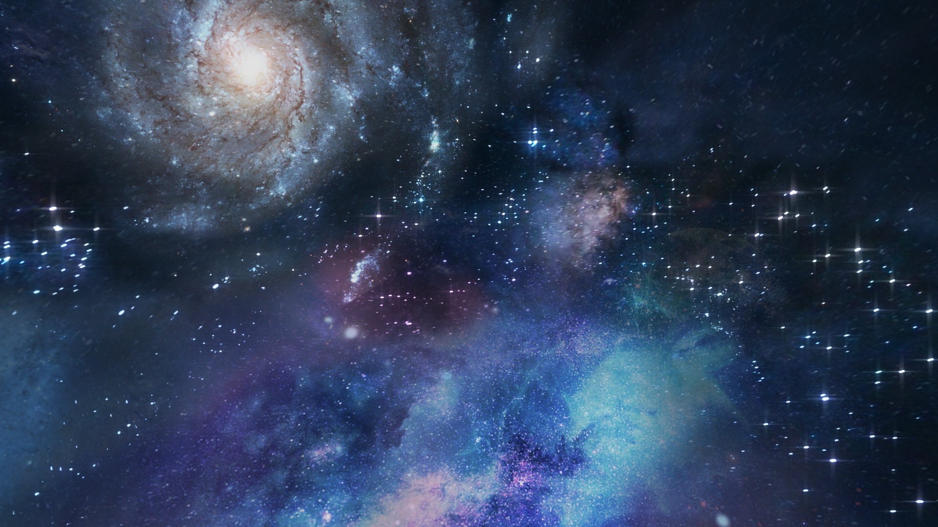 étoiles et galaxies dans le ciel lointain - Image parAlex Myers de Pixabay