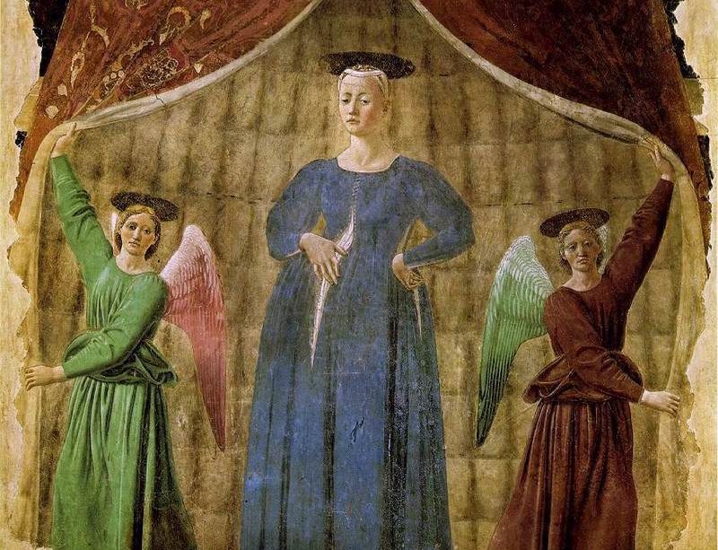 Marie enceinte - Madonna del Parto (Piero della Francesca)
