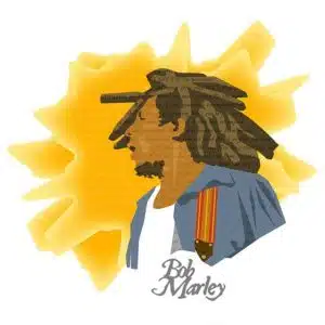 dessin représetant Bob Marley - Image par David Englund de Pixabay 