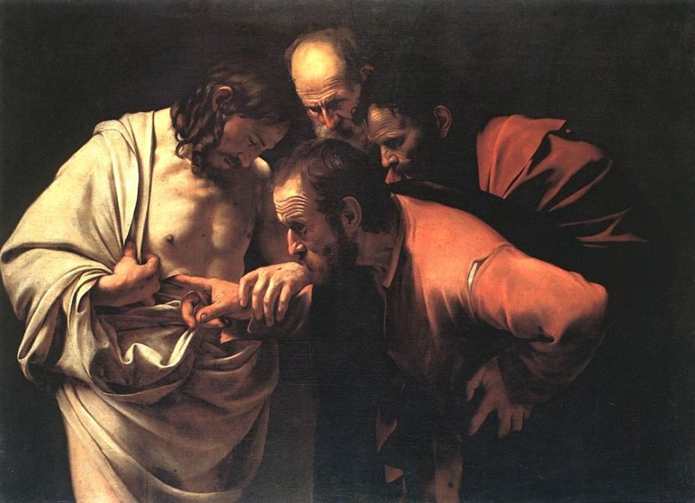 Caravaggio - L'incrédulité de Thomas