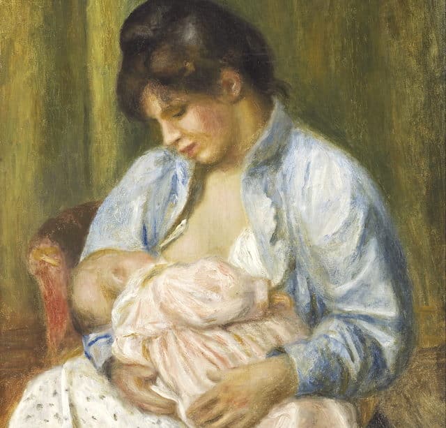 femme qui allaite - Renoir, 1892, The National Gallery (Edinburgh, United Kingdom))