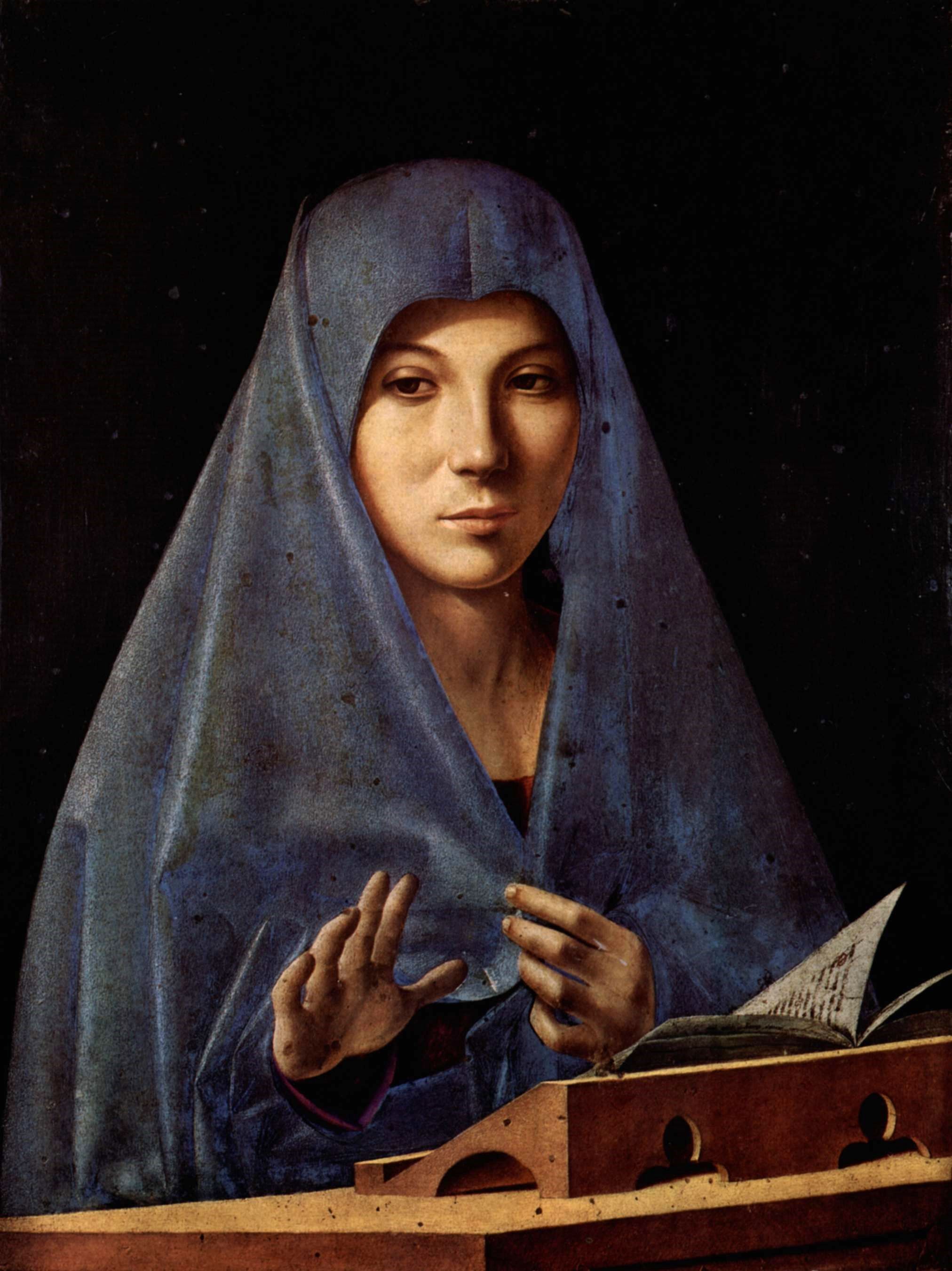 Antonello da Messina - Virgin Annunciate - Galleria Regionale della Sicilia, Palermo
