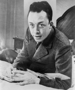 illustration - Albert Camus, gagnant de prix Nobel Photograph by United Press International Licensed under Public Domain via Wikimedia Commons
