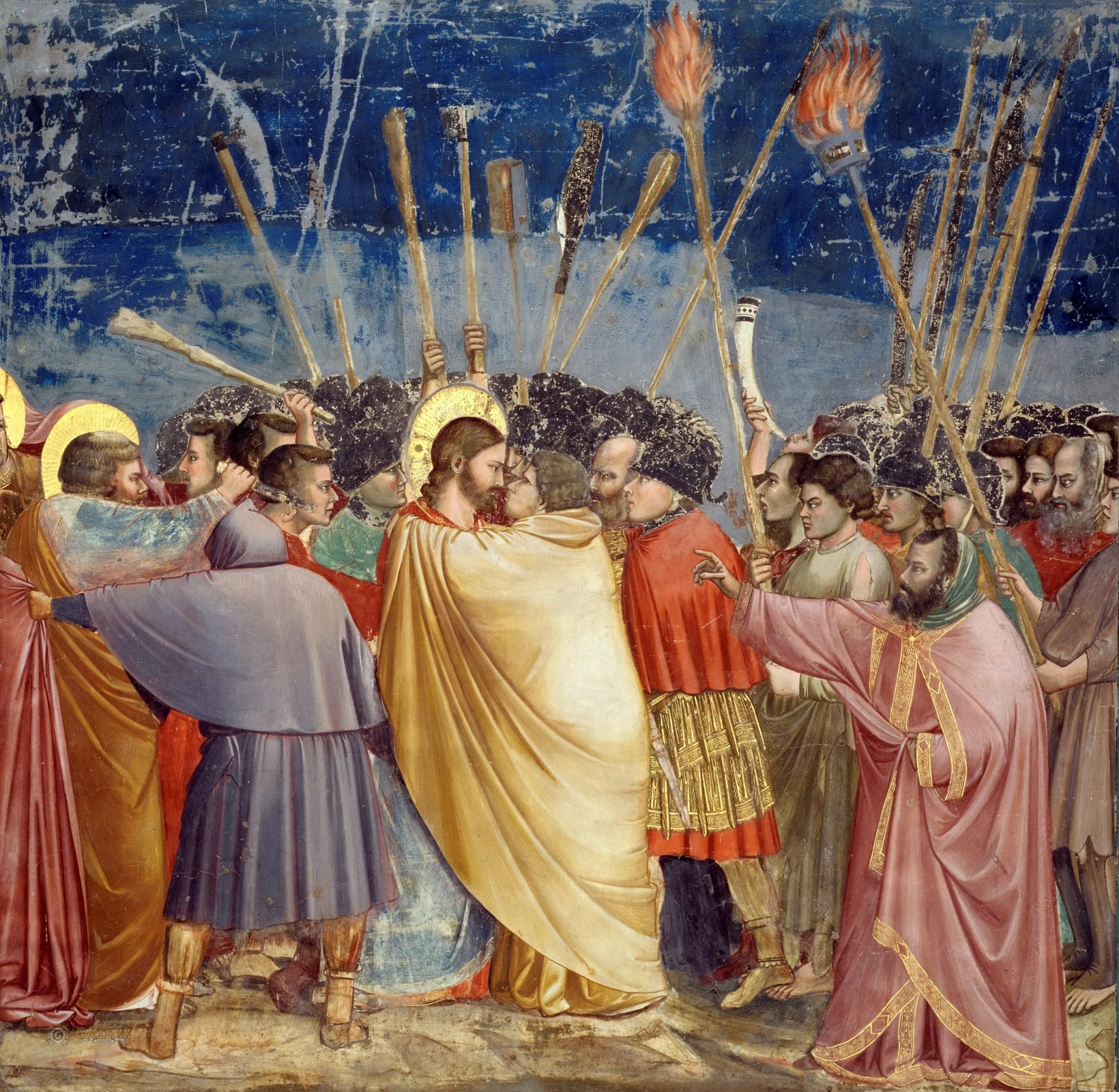 Giotto - Le baiser de Judas