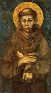 Saint François avec ses stigmates, d'après Cimabue (XIIIe siècle) 