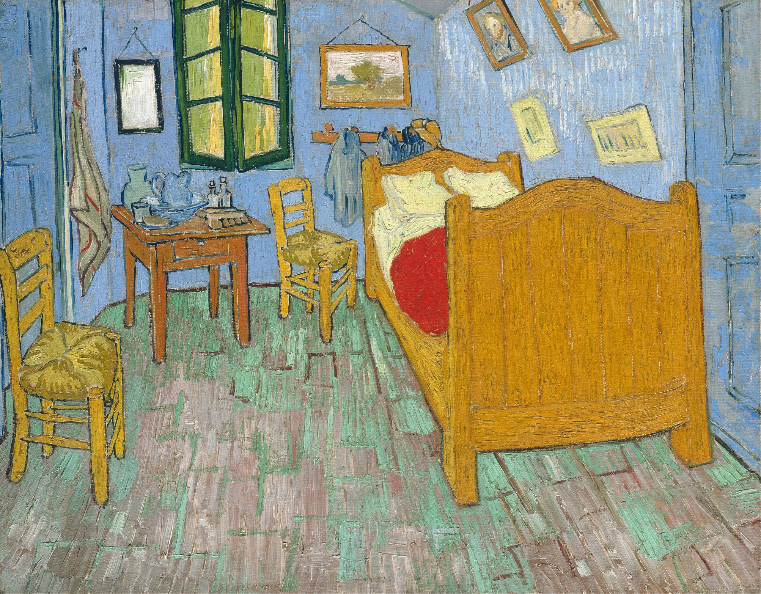 La chambre de Van Gogh - Art Institute of Chicago Wikicommons