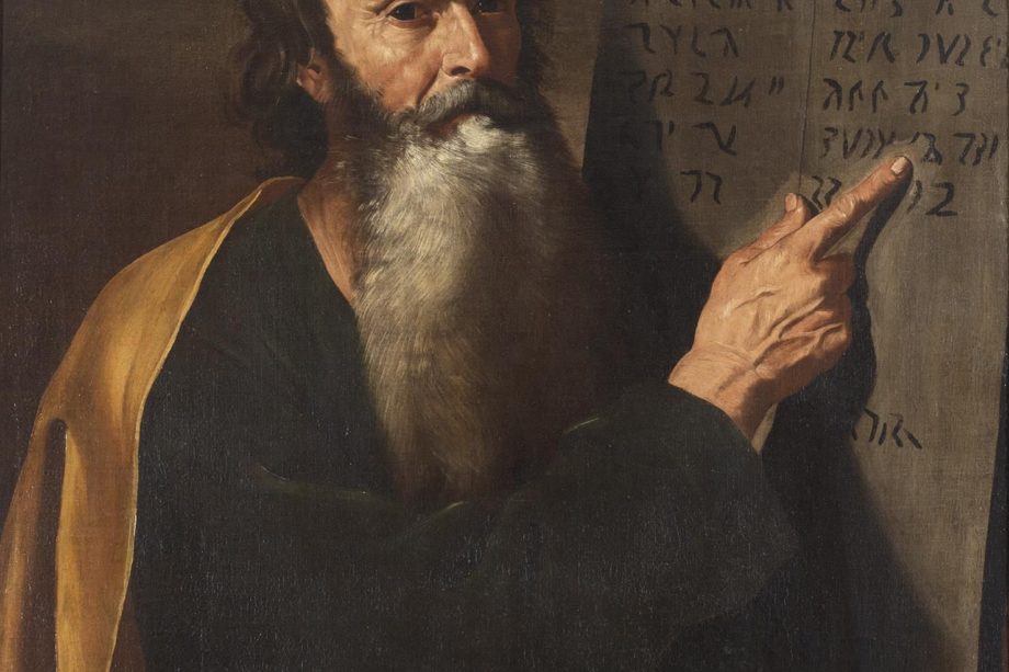Moïse - Peinture de Van Somer (wikicommons)