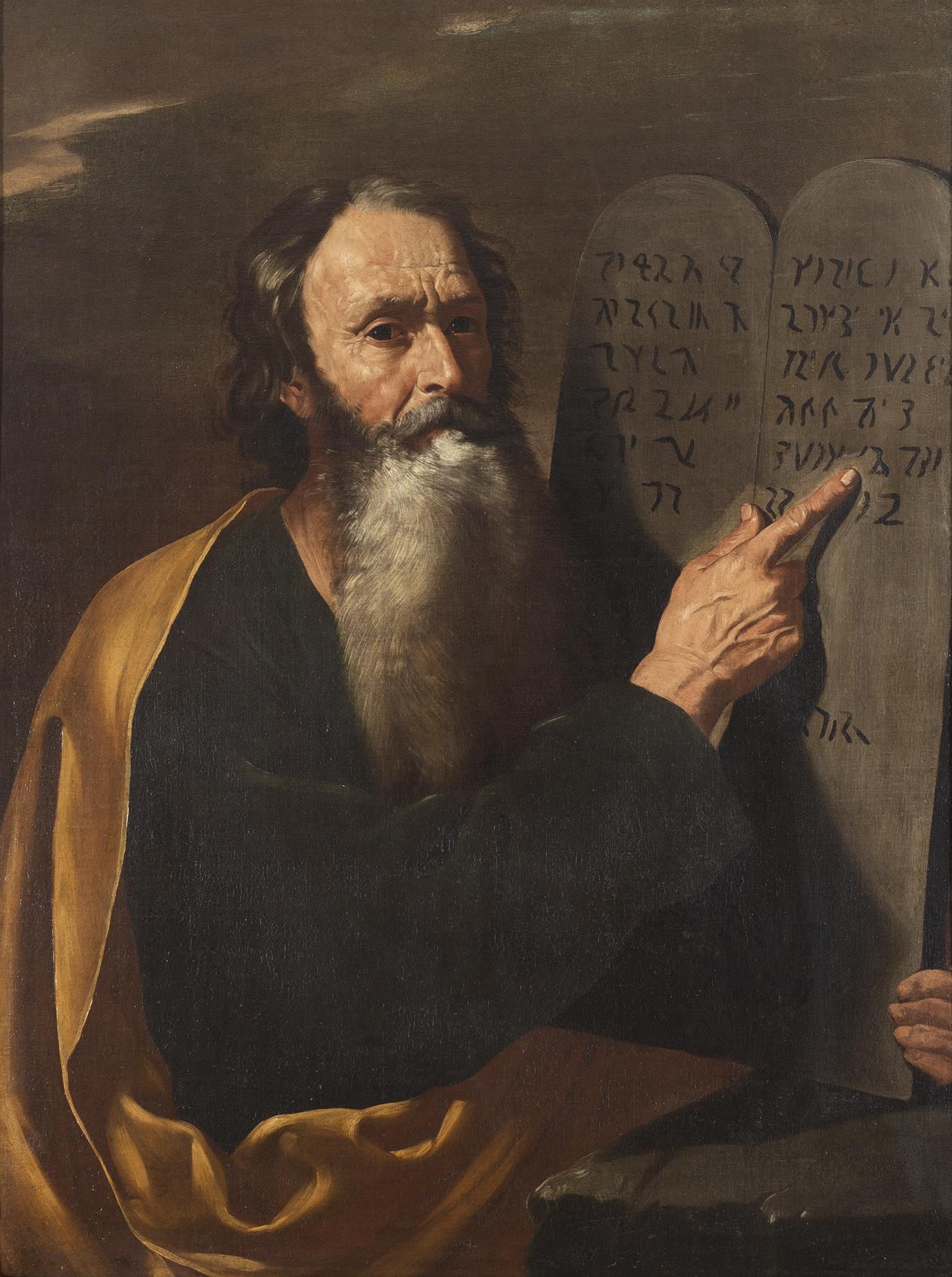 Moïse - Peinture de Van Somer (wikicommons)