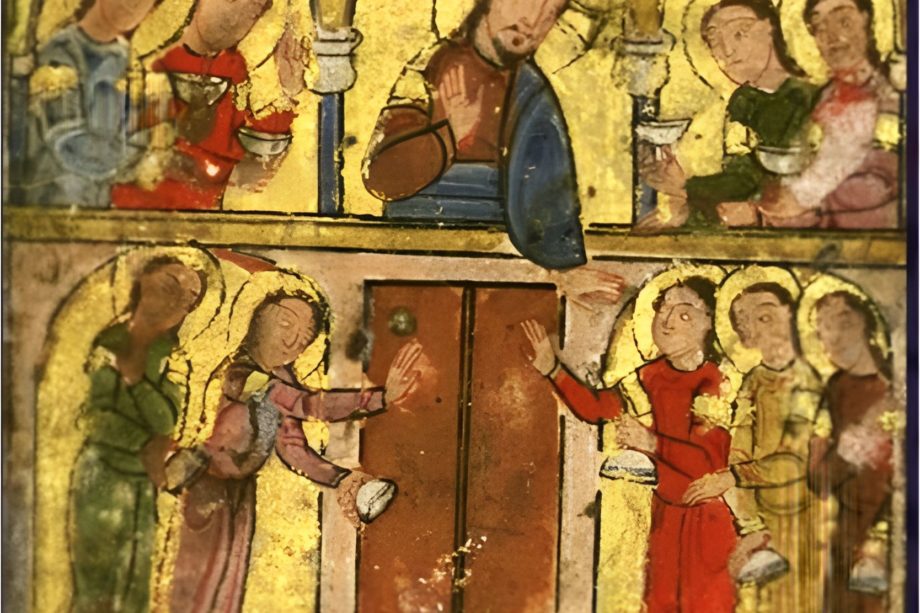 Enluminure 1250, Institut catholique de Paris, bibliothèque de Fels