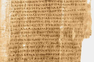 Papyrus Bodmer P66 (fin IIe siècle), début de l’Évangile selon Jean