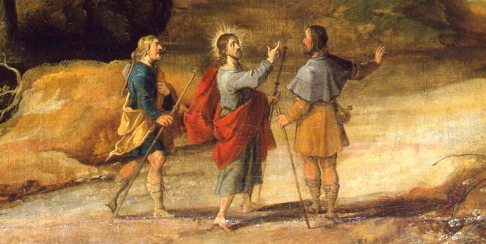 Jan Wildens - Christ marchant avec deux disciples, 1640, Musée de l'Hermitage