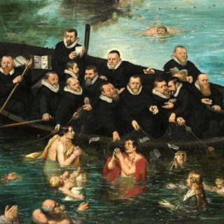 détail d'un tableau de Adriaen van de Venne, 1614, Rijksmuseum