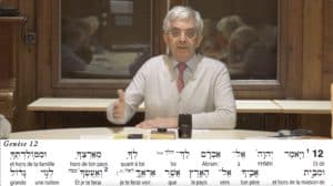 Marc Pernot pendant la formation biblique sur la saga d'Abraham et Sarah (Genèse 12 à 22)