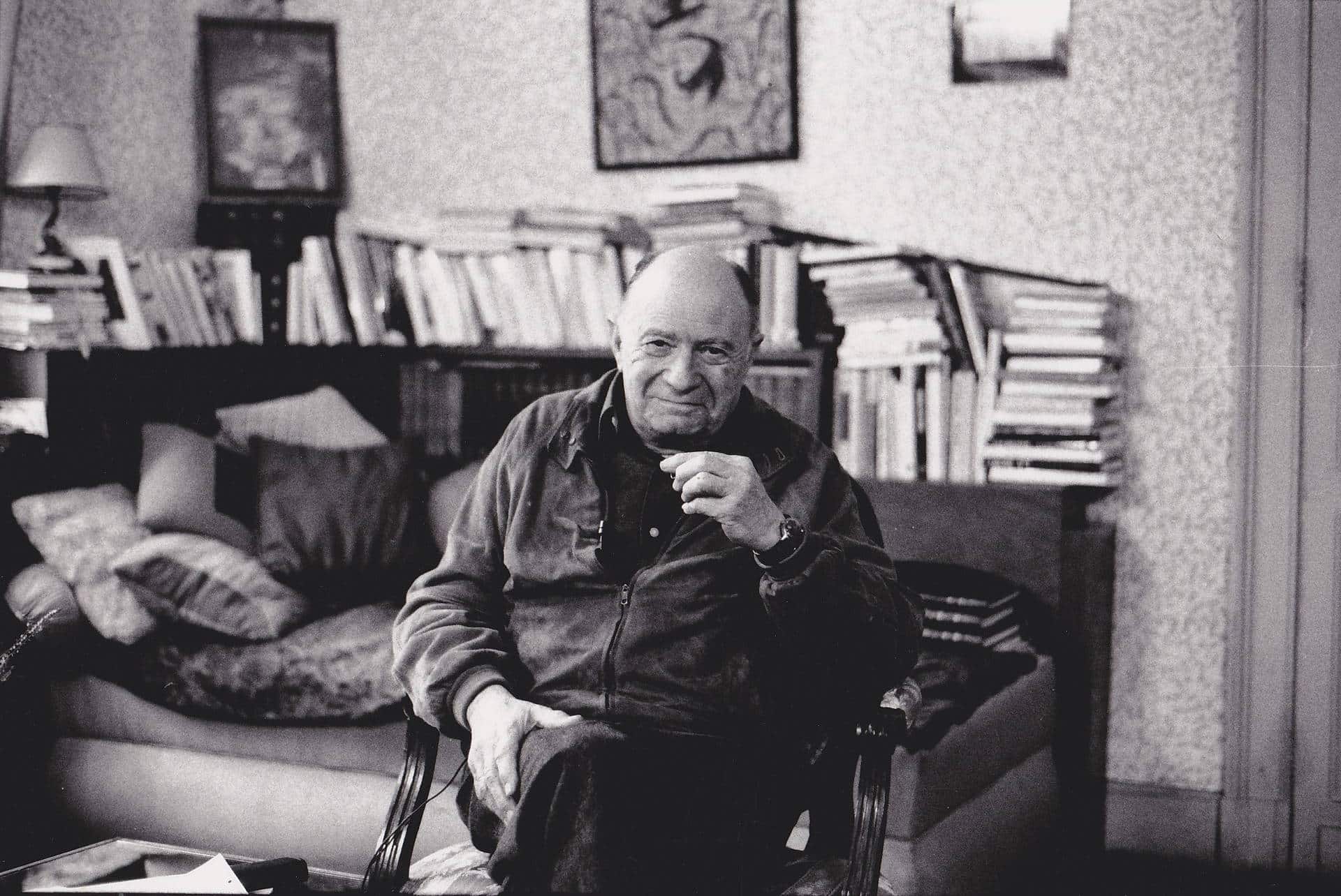 Jacques Ellul en 1990 - Photo Wikicommons - https://commons.wikimedia.org/wiki/File:Jacques_Ellul_(cropped).jpg