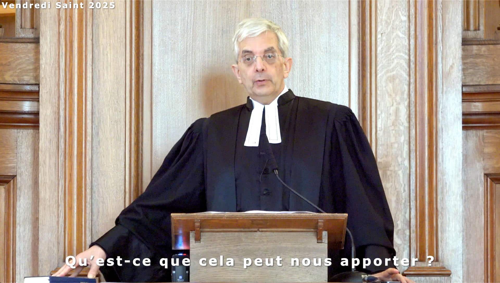 Marc Pernot le Vendredi Saint 2025