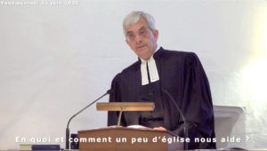 Marc Pernot au temple de Vandœuvres le 22 juin 2025