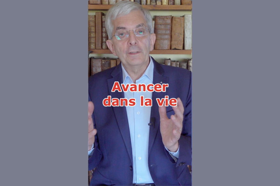 Capture d'écran de la vidéo sur "avancer"