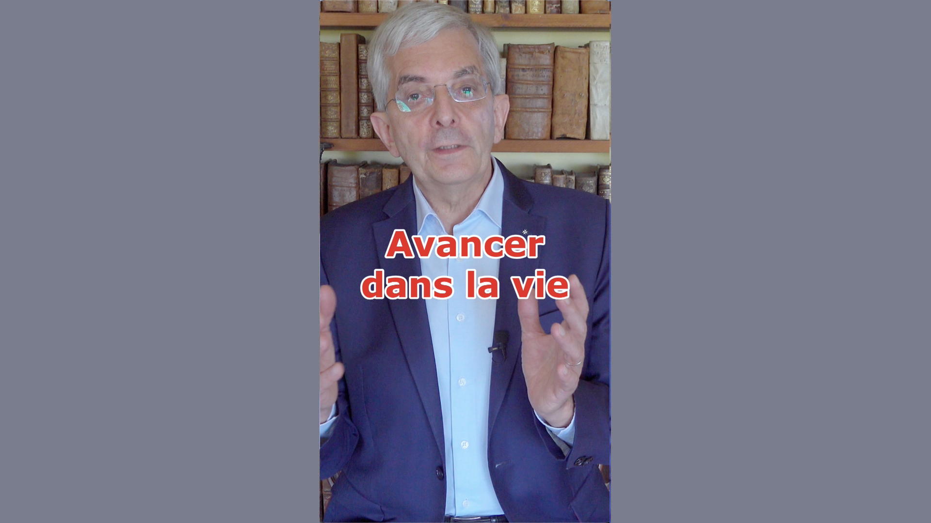 Capture d'écran de la vidéo sur "avancer"